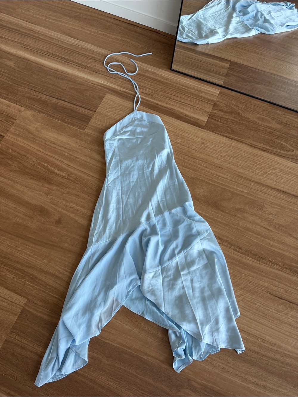 Peppermayo Light Blue Halter dress